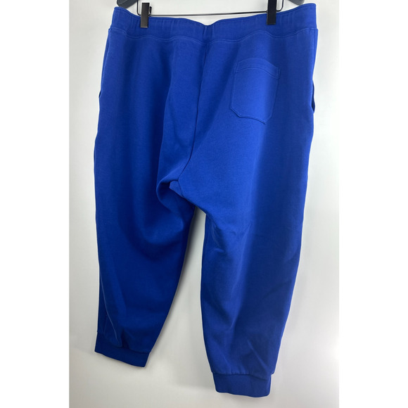 Polo Ralph Lauren Double Knit Tech Jogger Pants Royal Blue Men's Size 3XB 3X Big - Picture 10 of 12